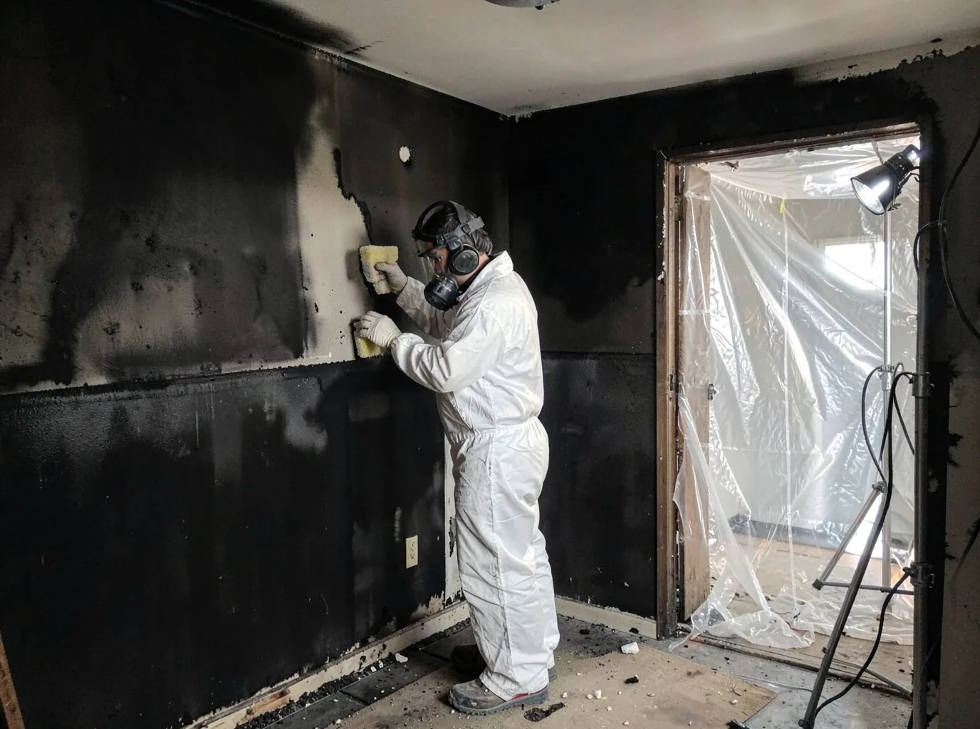 Fire Damage Restoration company in Arnold, KS